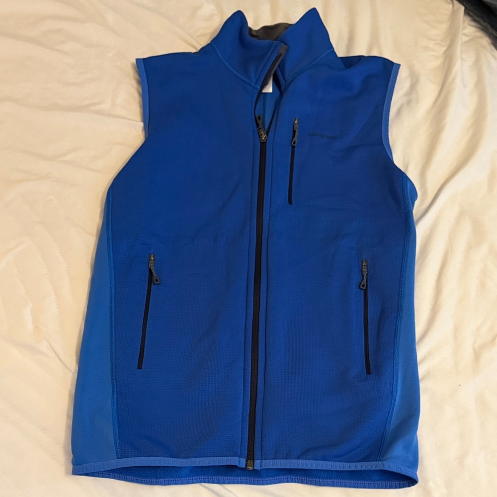 Patagonia Piton Hybrid Vest Polartec Blue Hike Camp Mens medium